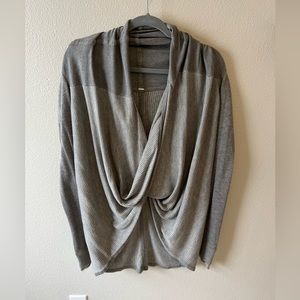 Lululemon wrap yoga sweater